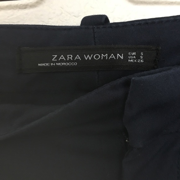 Zara Woman Skinny Pants Zipper Details Size Small - Picture 6 of 6